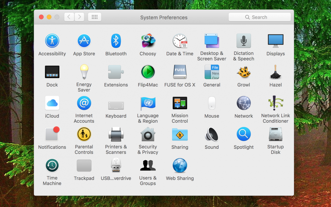 Find System Preferences Faster by Sorting Alphabetically