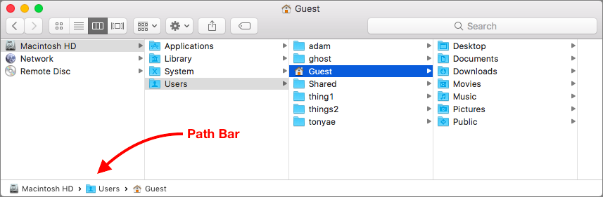 Finder Secrets: Navigating Your Folder Hierarchy with the Path Bar