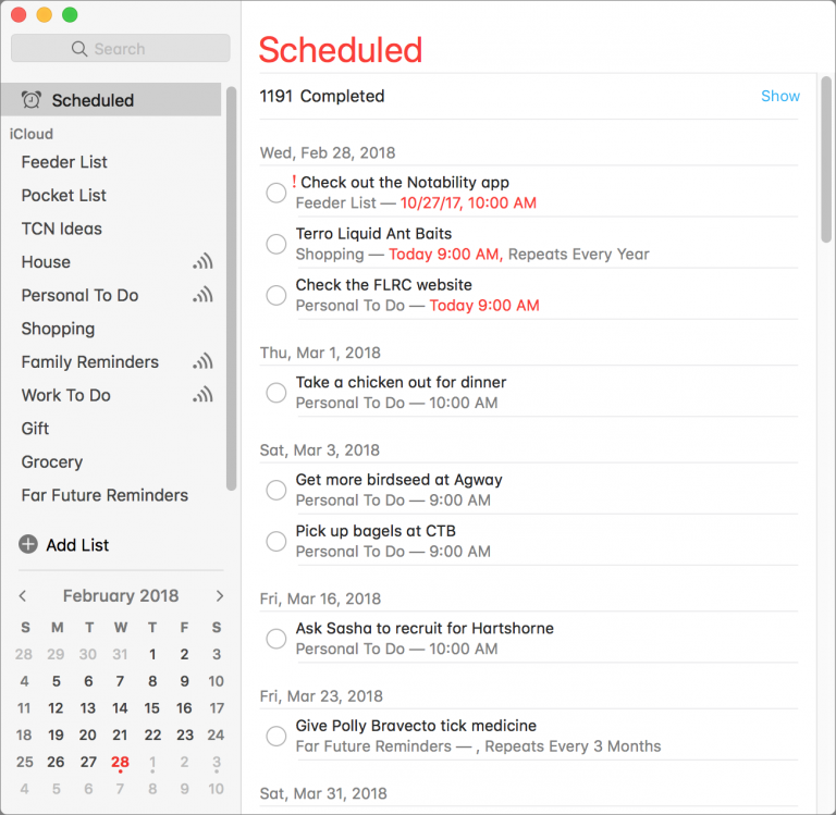 Apple’s Mac Reminders App Is More Capable Than You May Realize JimmyTech