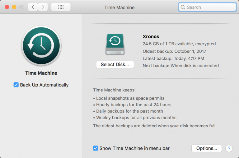 how to back up macbook pro time machine mojave